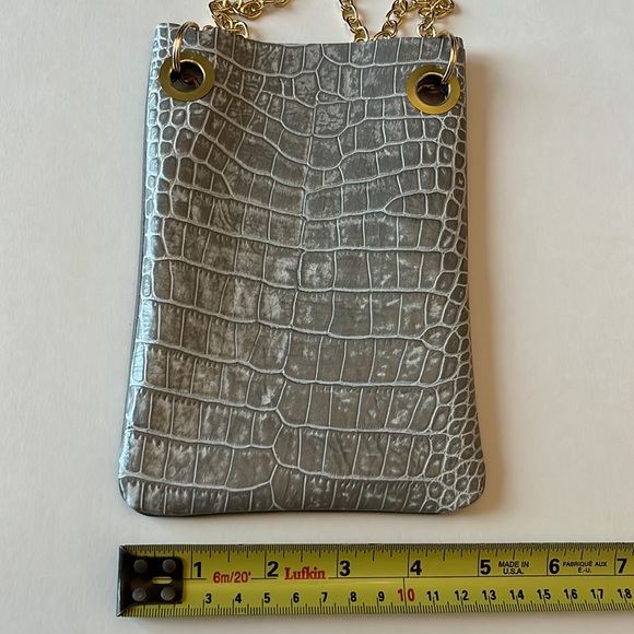 NEW Leather cell phone crossbody/pouch - Picture 11 of 12